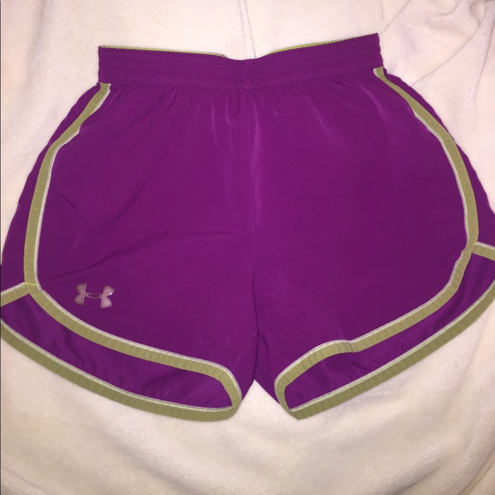 Purple Under Armor Shorts